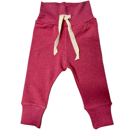 Lipstick Pink Growth Spurt Jogger Pants