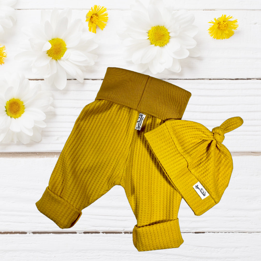 Mustard baby sale pants